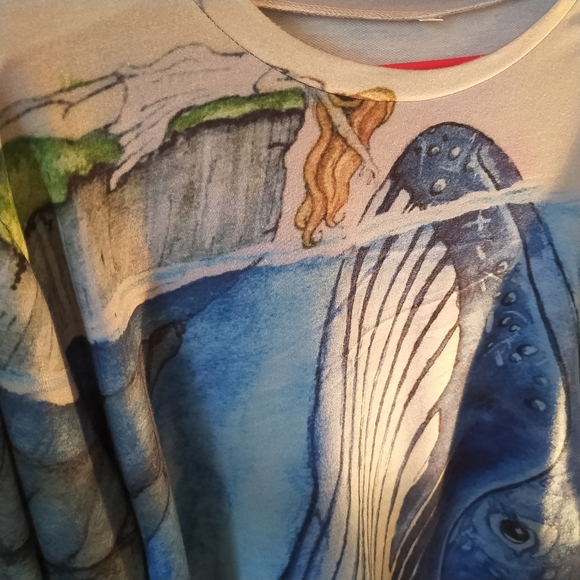 Hurry! Store Close Next Week!! Whale sweatshirt 3xl - Picture 7 of 7